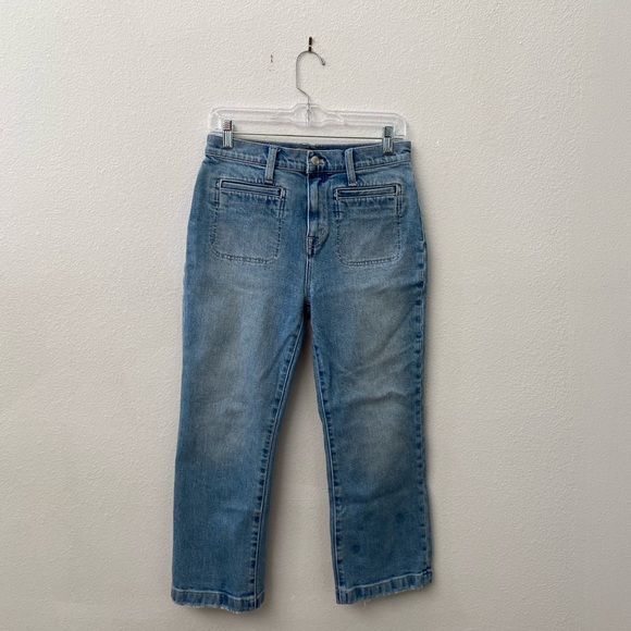 POINT SUR Kick Out Crop denim jeans - Picture 2 of 16